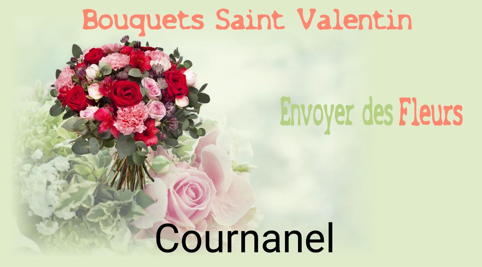 Roses de Saint-Valentin livrées à Cournanel